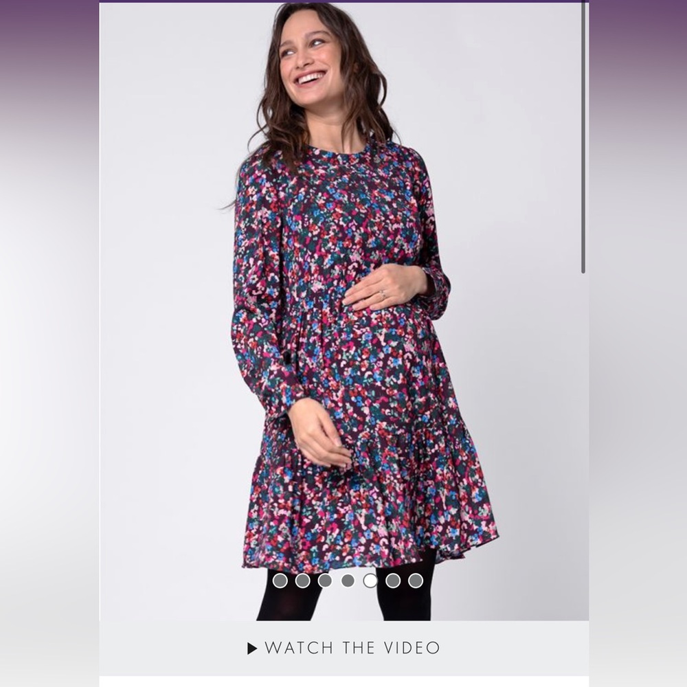 Seraphine maternity/nursing dress